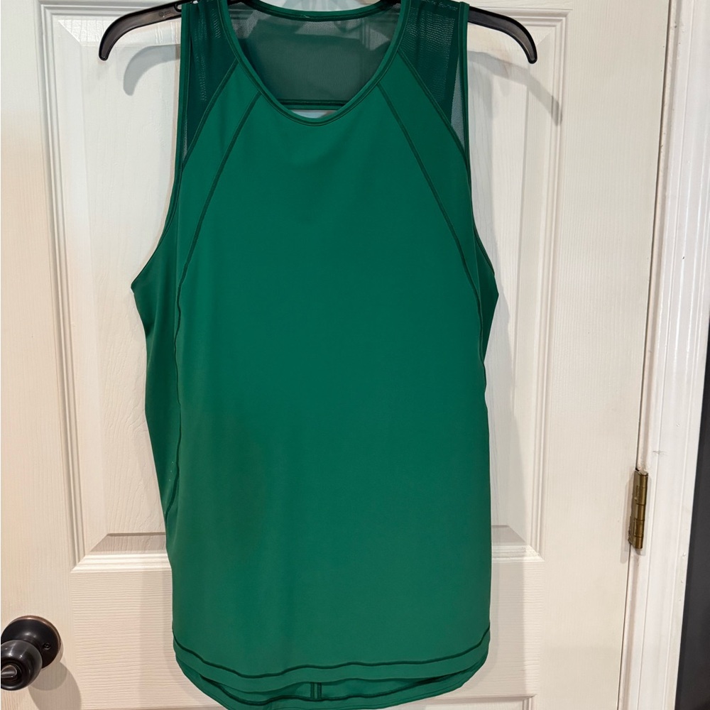 lululemon athletica Women's Green Tank Top